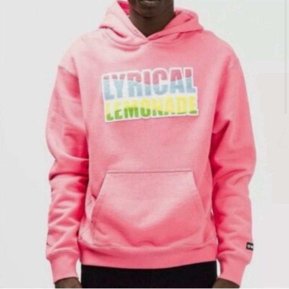 Nike Jordan × Lyrical Lemonade Hoodie Collab Pink - XL - Men's - EUC